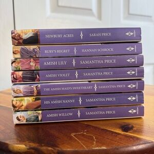 Harlequin Amish romance books lot of 7